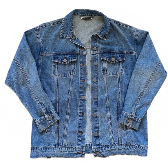 Oversized Denim Jacket - Picture 1 of 4